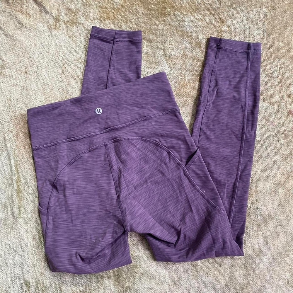 Lululemon Purple 3/4 Leggings